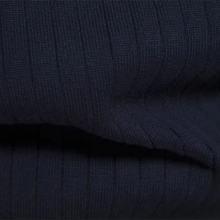 Adrian | Comfortable Quarter Zip Knit Pullover for Men