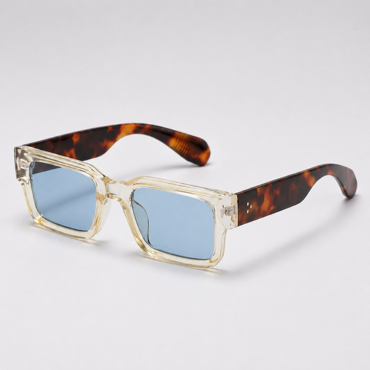 Retro Square Sunglasses – Thick Frame