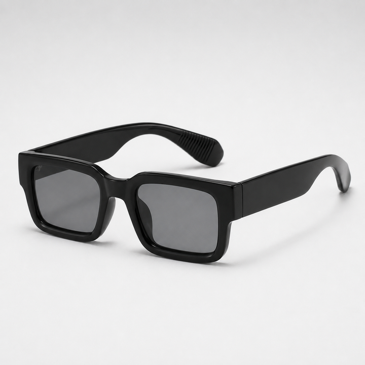 Retro Square Sunglasses – Thick Frame