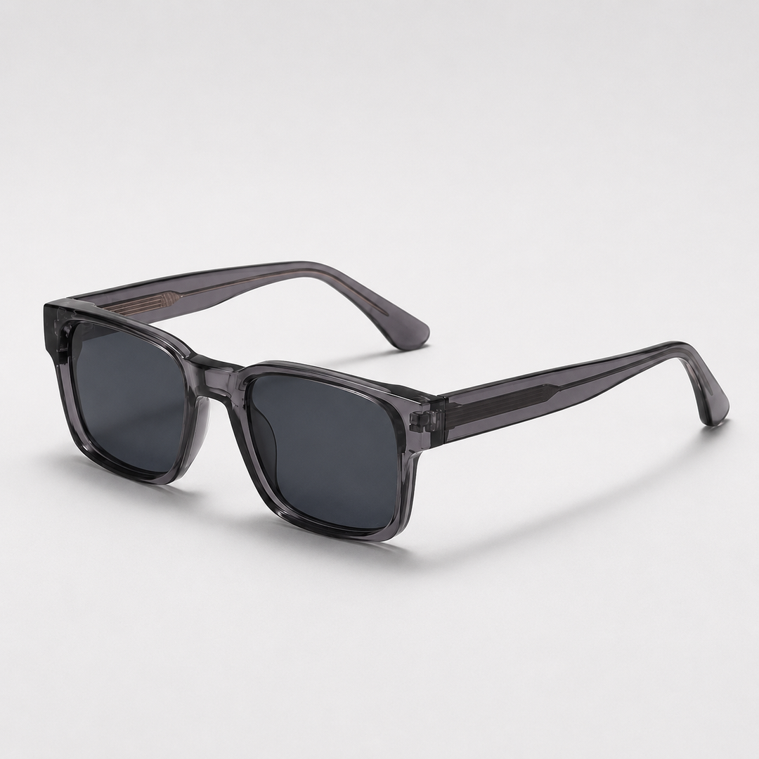 Retro Rectangular Sunglasses – Bold Frame