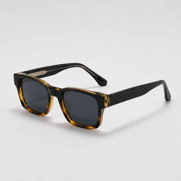 Retro Rectangular Sunglasses – Bold Frame