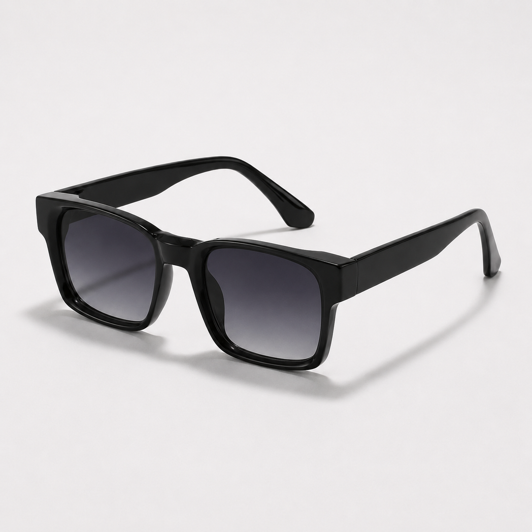 Retro Rectangular Sunglasses – Bold Frame