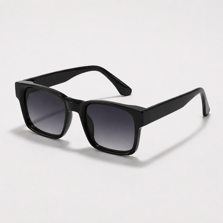 Retro Rectangular Sunglasses – Bold Frame