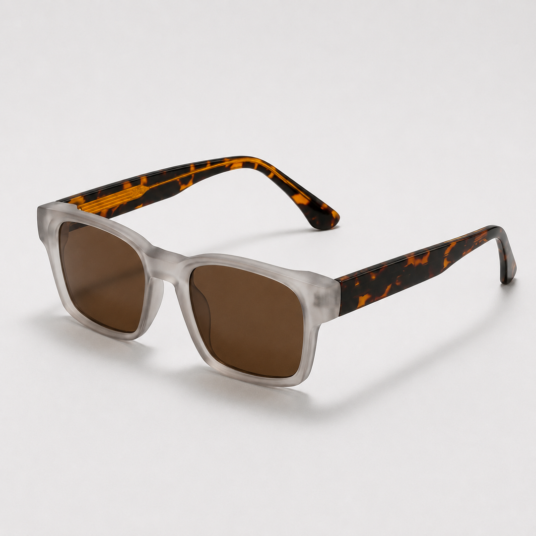 Retro Rectangular Sunglasses – Bold Frame