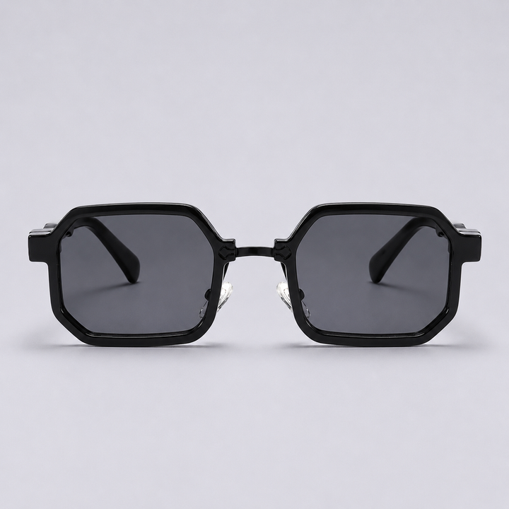 Bold Geometric Sunglasses – Octagonal Frame