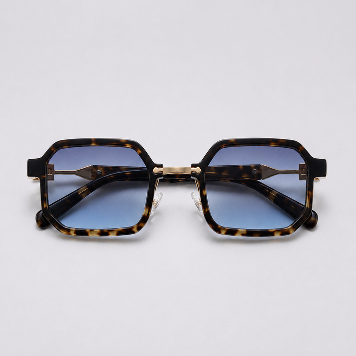 Bold Geometric Sunglasses – Octagonal Frame
